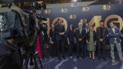 Parte dos asistentes  gala celebrada no Pazo de Congresos de Santiago