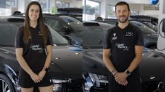 A la izquierda:�Laura Barros, n�mero 1 del r�nking gallego y vigente campeona del torneo de La Voz.<br />A la derecha:�Jorge Ramos, 10.� del r�nking auton�mico y ganador en los a�os 2014, 2016 y 2019.