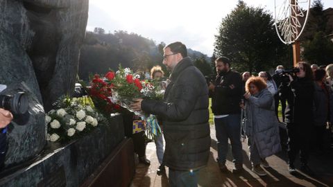 Barbn en el homenaje a los mineros en Santa Brbara