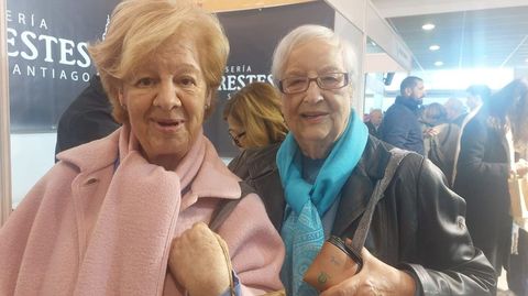 Mariluz Seoane y� Conchita G�mez son asiduas de la Festa do Queixo