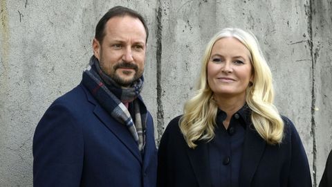 El pr�ncipe Haakon y la princesa Mette-Marit, en una imagen de archivo