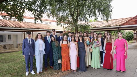 Graduación del IES Monte Neme de Carballo