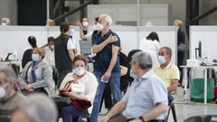 Campa�a de vacunaci�n masiva contra el covid-19 en el Ifevi de Vigo