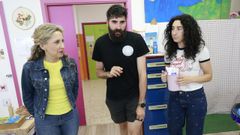 La delegada de la Xunta en Ferrol, Martina Aneiros, visita el CEIP de Pazos Mestre Garc&iacute;a Niebla.