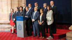 El jurado del Princesa de los Deportes, en la lectura de su fallo