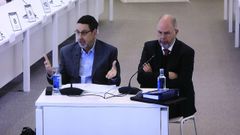 James Robert Catmur y Frans Heijnen, durante su declaracin en el juicio