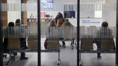 Foto de archivo de la sala de espera del PAC del CIS de A Residencia.