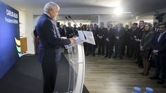 El presidente de Ghenova, Carlos Alejo, en el acto de inauguraci�n