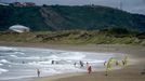 Playa de San Juan de Nieva, en Salinas. ARCHIVO