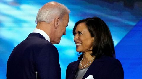 Joe Biden y Kamala Harris en una imagen de archivo