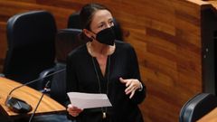 La portavoz del Gobierno del Principado y consejera de Derechos Sociales y Bienestar, Melania �lvarez