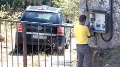 Van pasando los d�as cada vez m�as familias entran a okupar O Pazo, en Muxa