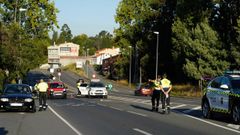 Imagen de archivo de un control de la Guardia Civil