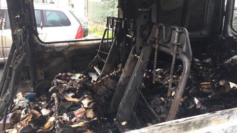 Estado en el que quedaron los vehculos afectados