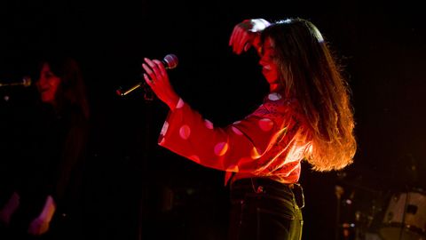 Sole� Morente en el concierto que ofreci� en la sala Garufa el 4 de marzo de 2020 