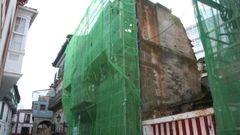 Vivienda de la r�a Cerca donde aparecieron termitas durante las obras