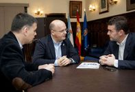 Jos� Manuel Baltar se reuni� con el presidente cobista, en presencia de Bernardino Gonz�lez.
