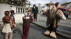 En el Feir�n Medieval de Pontedeume se pueden encontrar todo tipo de personajes