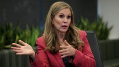 Julie Inman Grant, responsable de eSafety, regulador australiano de seguridad en Internet. 