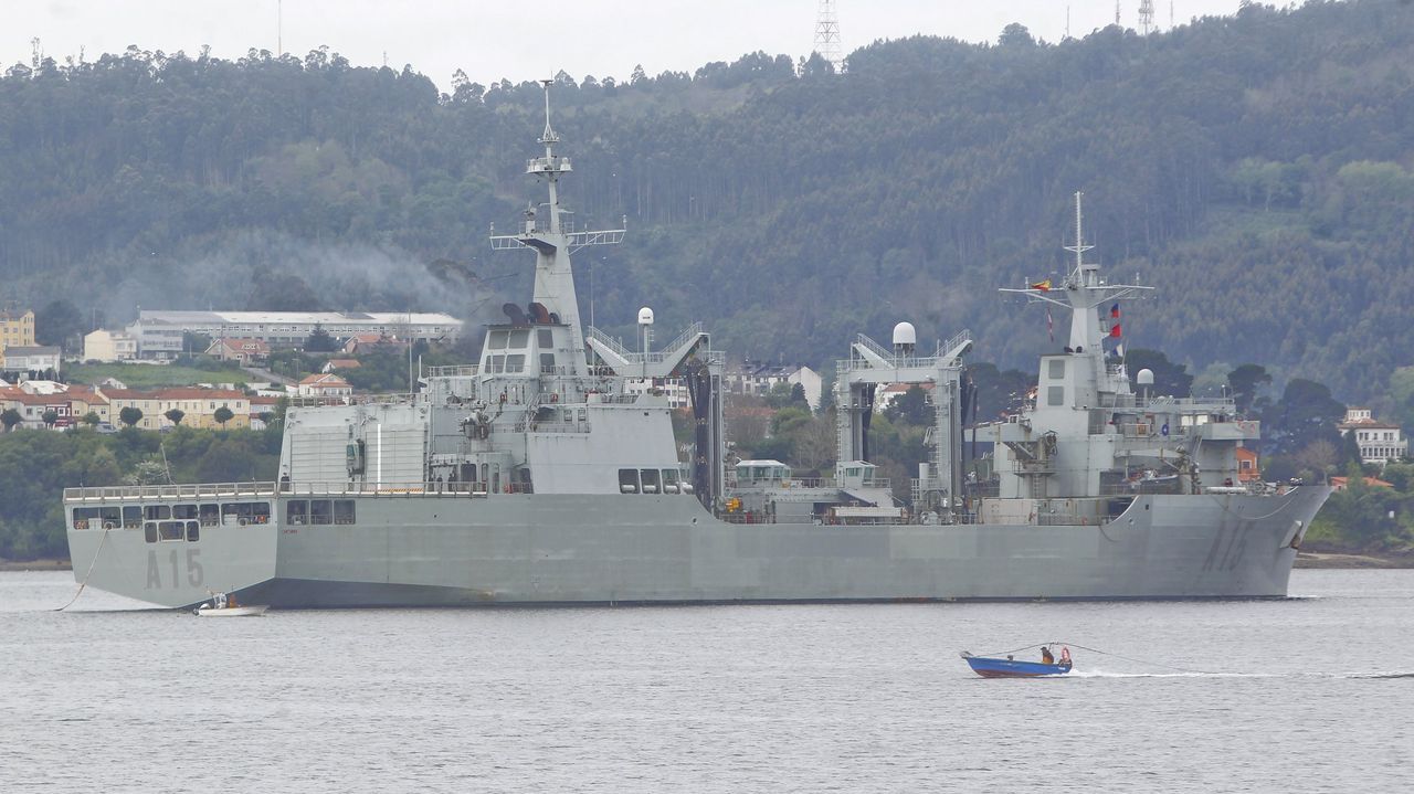 Operación secreta del buque Cantabria para abastecer a un guardacostas de Estados Unidos cerca de Groenlandia