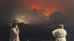 El incendio forestal de A Ponte do Porto, en im�genes