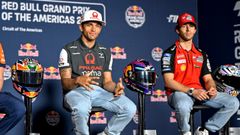 Jorge Martn y Enea Bastianini.Jorge Martn y Enea Bastianini, piloto de Ducati