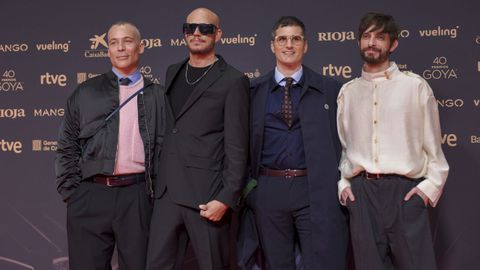 El grupo de m�sica La Casa Azul 