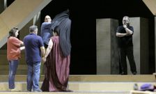 Ensayos de la �pera �Il Trovatore� que abri� la Temporada L�rica el pasado mes de septiembre. 