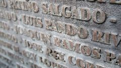Monumento de homenaje a las v&iacute;ctimas del franquismo en Vilagarc&iacute;a.