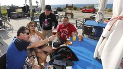 El Chiringuito Playa de Os Castros, en Ribadeo, en una imagen de una pasada campa�a, que este viernes vuelve a abrir un a�o m�s, iniciando as� su d�cimo cuarta temporada