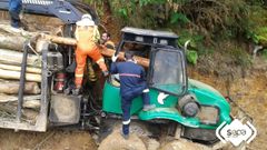 Accidente laboral en Pravia