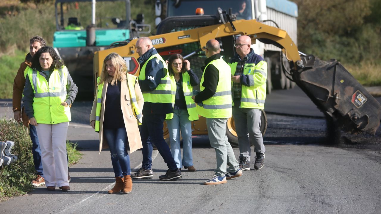En marcha las obras para mejorar el firme en la AC-552 en su paso por ...