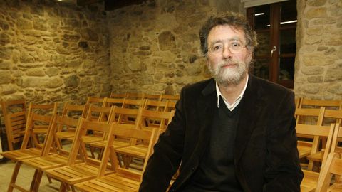 Xoh�n Cabana, na Fundaci�n Eduardo Pondal