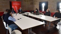 El Consello de Campus de Pontevedra se celebr� este jueves en la Casa das Camp�s de la ciudad, sede de la Universidade