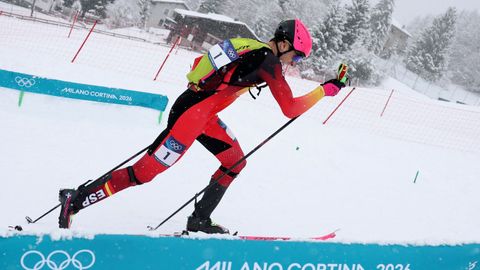 Oriol Cardona, durante la competici�n en la que ha ganado el oro