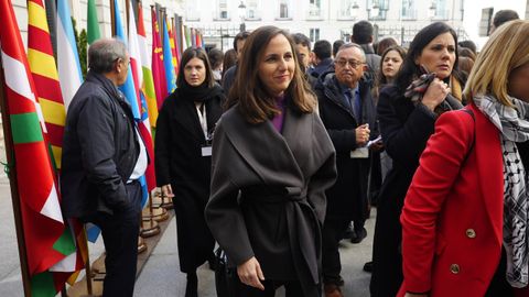 La secretaria general de Podemos, Ione Belarra