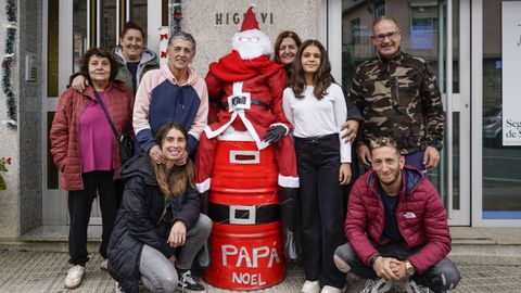 No falta Pap Noel en Vilavidal