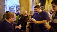 Festa do magosto en Ourense