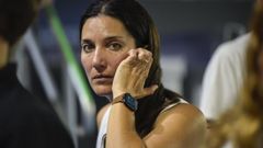 Andrea P�rez, entrenadora de la selecci�n nacional de nataci�n art�stica