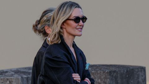 Marta Ortega, en el desfile de Givenchy.