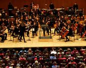 Concierto de la Filharmon�a y el Conservatorio, este curso. 