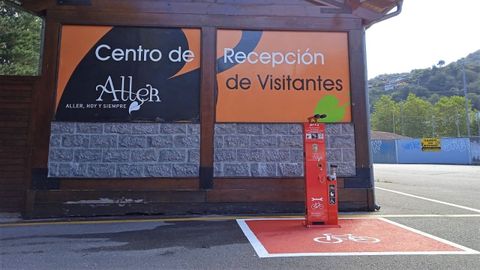 Estacin de reparacin de bicicletas en Aller