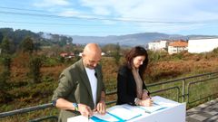 Firma de la nueva promoci�n de vivienda en O Porri�o