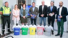 El alcalde de A Pobra, Xos� Lois Pi�eiro, particip� en la presentaci�n.