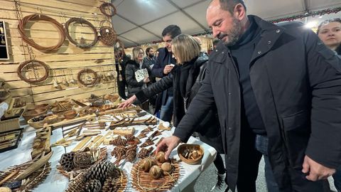 Imagen de archivo del Mercado de Nadal de Sobradelo (Carballeda de Valdeorras).
