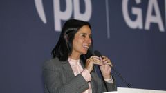 Patricia Garca, en un mitin del PP