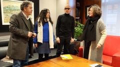 Lores e Fouces, este m�rcores con representantes da Aula Castelao de Filosof�a