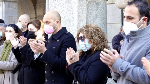 O Porri�o, en silencio por la muerte de la ex alcaldesa Eva Garc�a de la Torre