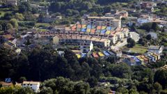 Vista a�rea de una zona de Castrelos
