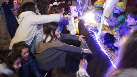 Cabalgata en Pontevedra